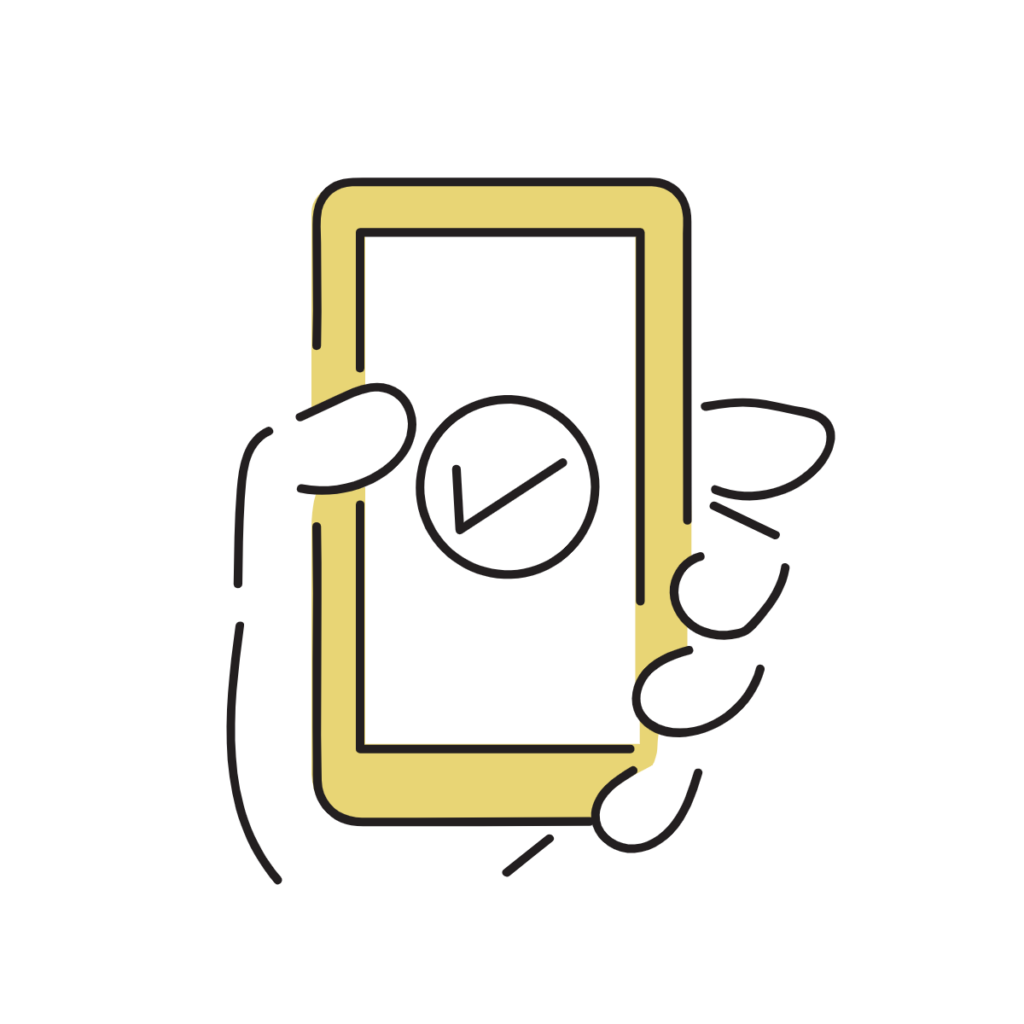 スマホで身分確認